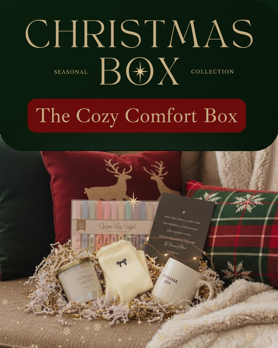The Cozy Comfort Box | Christmas Gift Set – Abiding Light