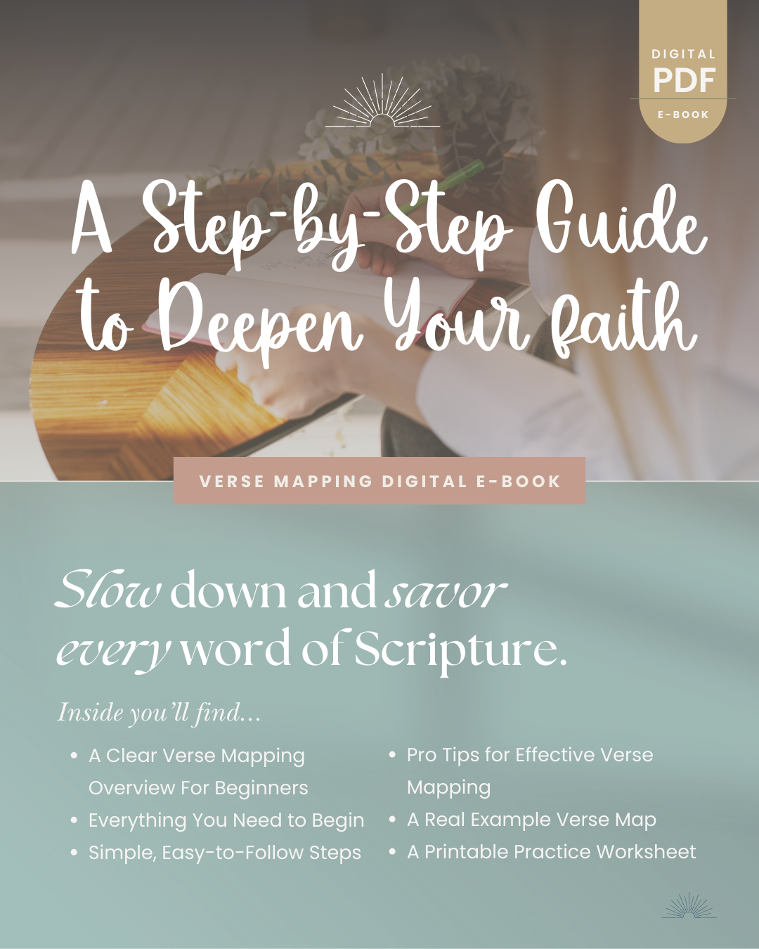 How to Verse Map: A Step-by-Step Guide to Deepen Your Faith (e-Book)