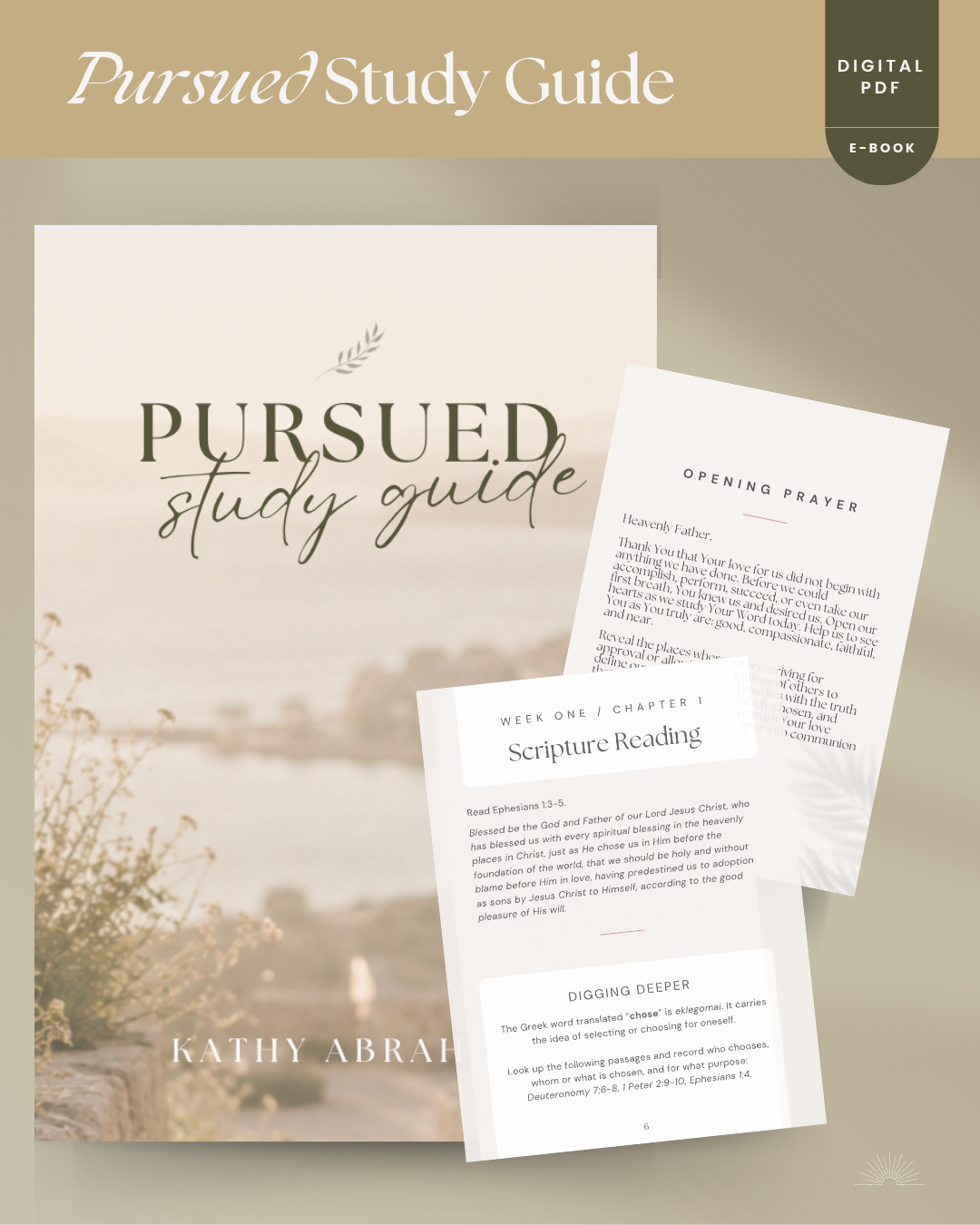 Pursued Study Guide (e-Book)