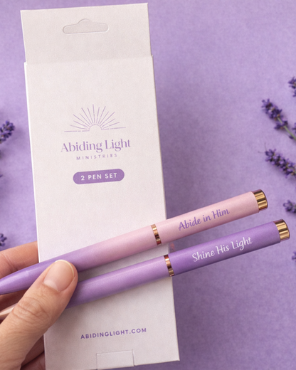 Abiding Light Pen Set