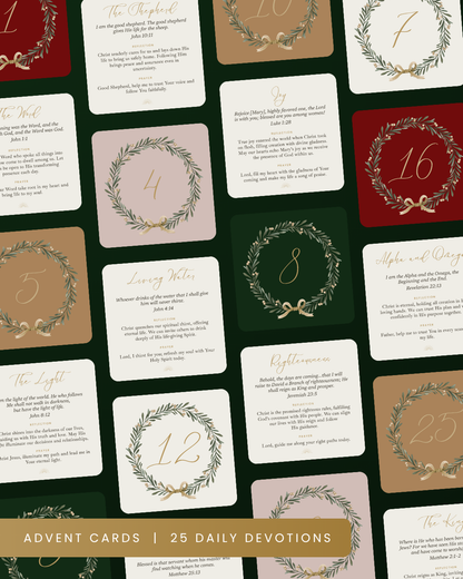 Advent Reflection Cards