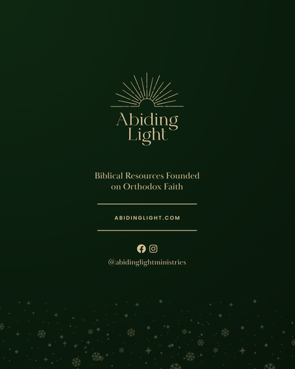 Comfort and Joy Candle | Evergreen Glow