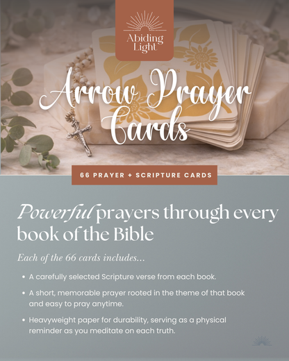 Arrow Prayer Cards