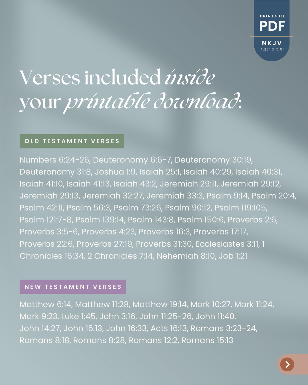 Foundational Truths | Printable Memory Verse Cards