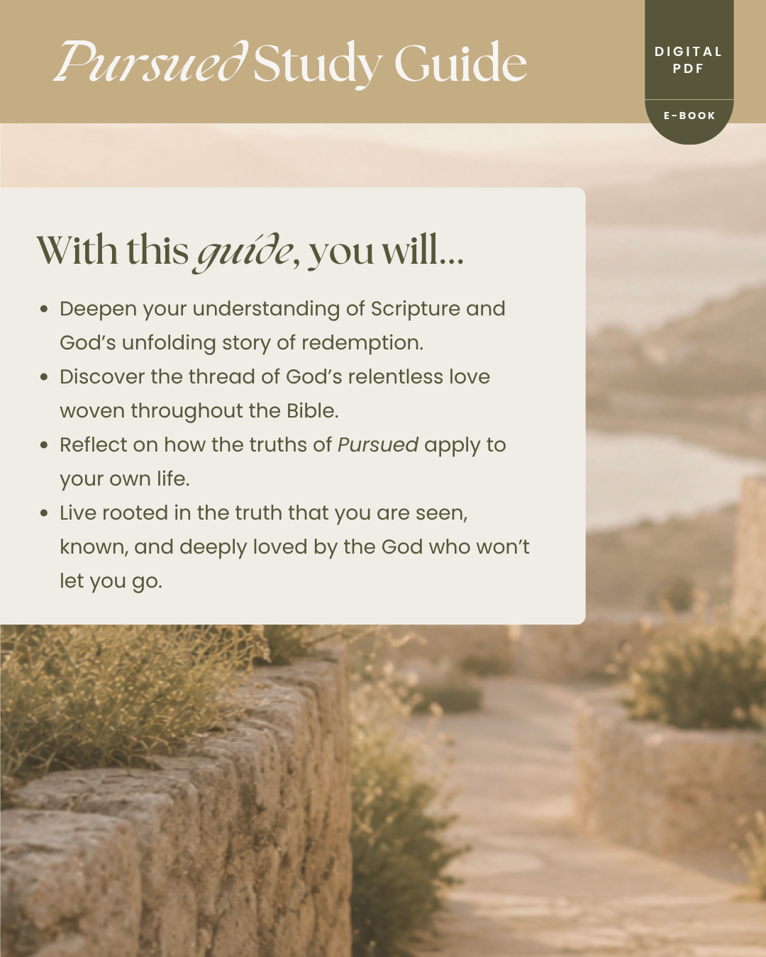 Pursued Study Guide (e-Book)