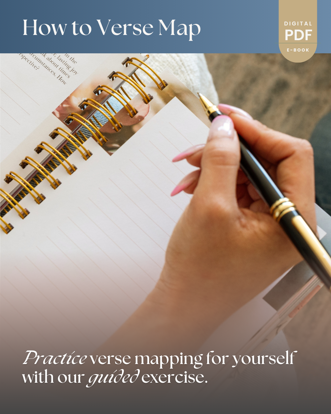 How to Verse Map: A Step-by-Step Guide to Deepen Your Faith (e-Book)