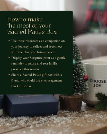 The Sacred Pause Box