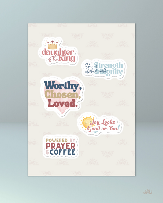 Holy Girl | Sticker Sheet